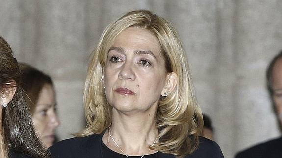 La infanta Cristina.