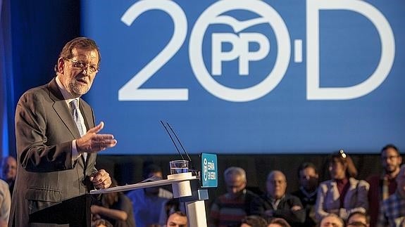 El presidente del Gobierno y del PP, Mariano Rajoy.