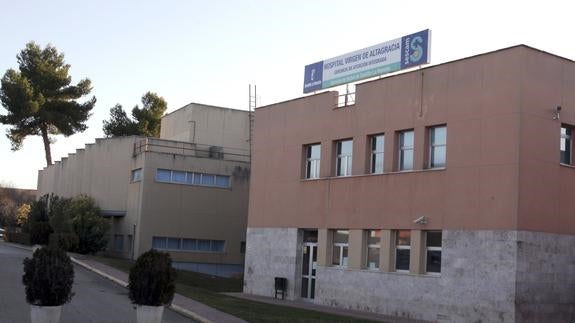 Vista del hospital de Manzanares. 