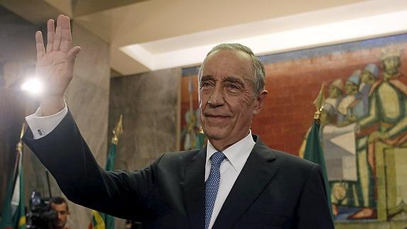 El conservador Marcelo Rebelo de Sousa. 