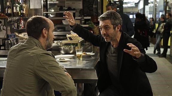 El actor Ricardo Darín en 'Truman'.