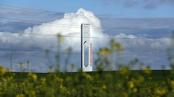 Una torre de Abengoa. 