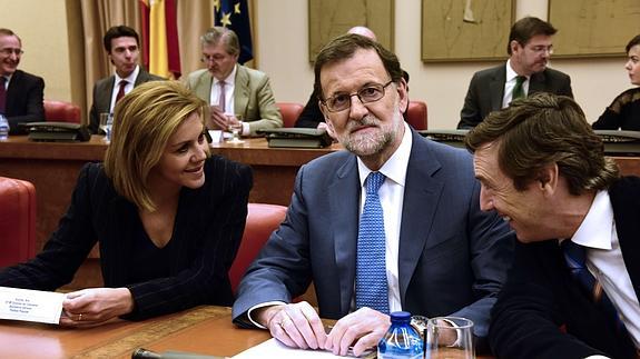 El presidente del PP, Mariano Rajoy. 