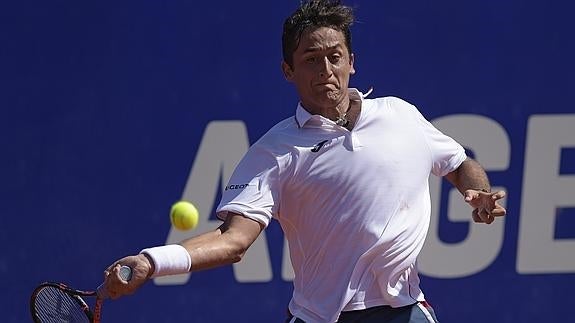 Nico Almagro, durante la final. 