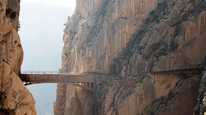 Caminito del Rey. / Cedida por: Diputación de Málaga.