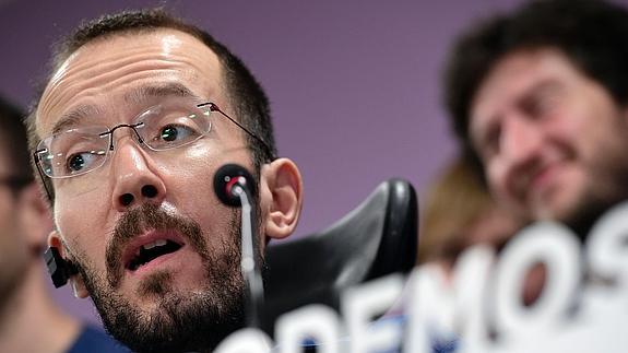 Pablo Echenique, secretario de Organización de Podemos.