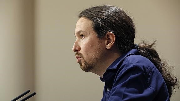 El secretario general de Podemos, Pablo Iglesias.