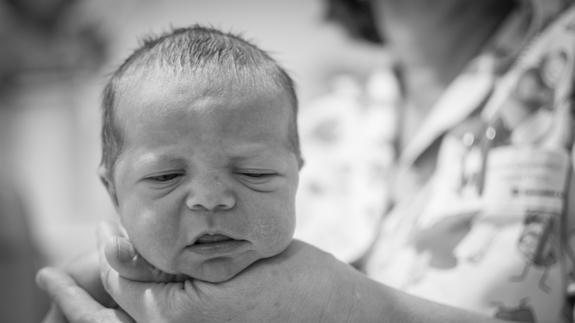 Una de las imágenes que forman parte de la exposición del Hospital Infanta Elena de Valdemoro. 