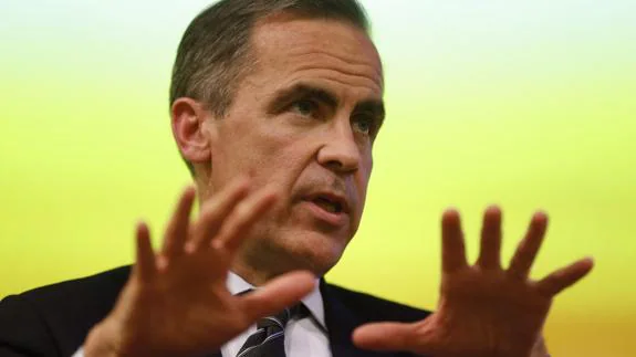 Mark Carney, gobernador del Banco de Inglaterra.