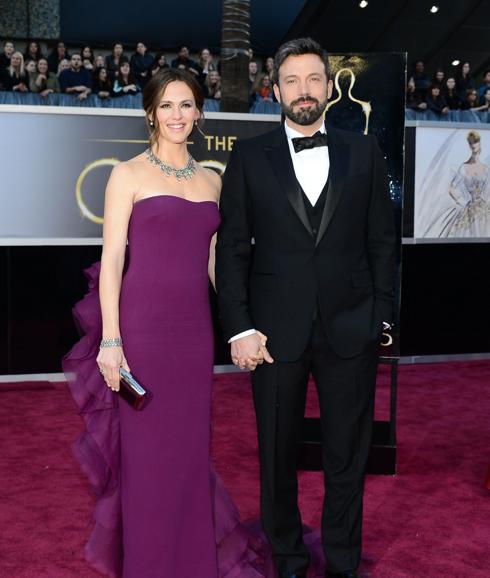 Ben Affleck y Jennifer Garner, en la gala de los Oscar 2015. 