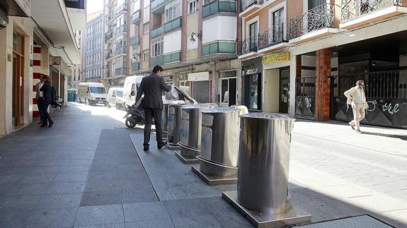 Calle en la que se ubica el edificio donde han aparecido los restos.