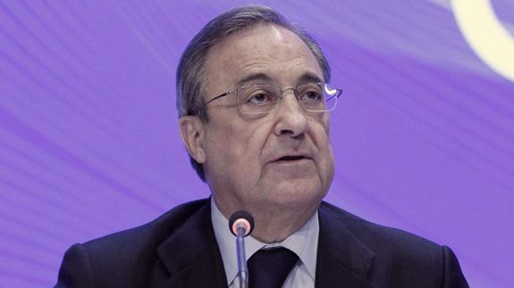 Florentino Pérez, presidente de ACS. 