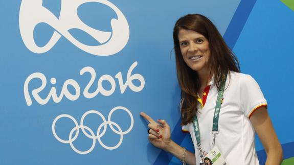 La atleta española Ruth Beitia.