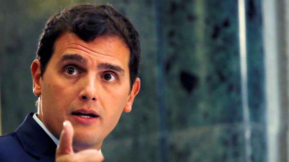 El presidente de Ciudadanos, Albert Rivera. 