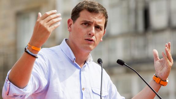 El presidente de Ciudadanos, Albert Rivera.