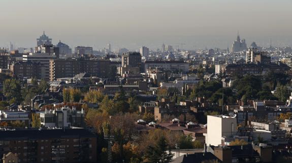 Contaminación en Madrid.