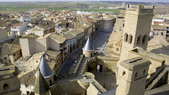 Vista de Olite.