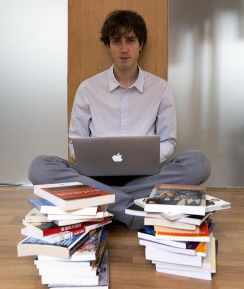 Adam D'Angelo, CEO y fundador de Quora, durante la presentación en Madrid.