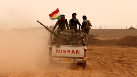 Peshmerga avanzan hacia Mosul