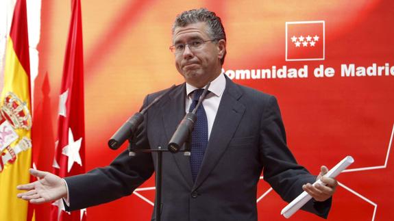 El ex secretario general del PP en Madrid Francisco Granados.