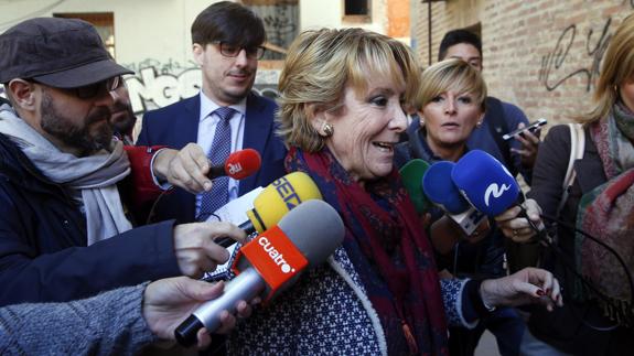 Esperanza Aguirre.