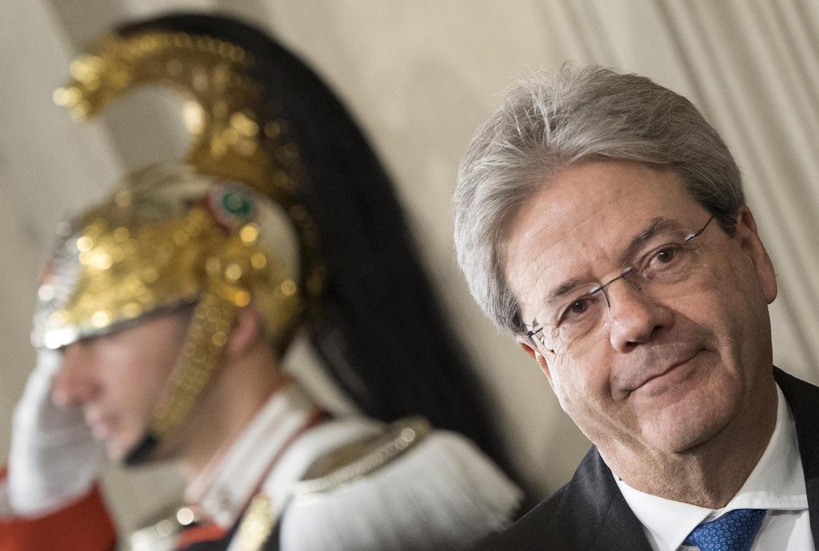 El nuevo primer ministro italiano, Paolo Gentiloni.