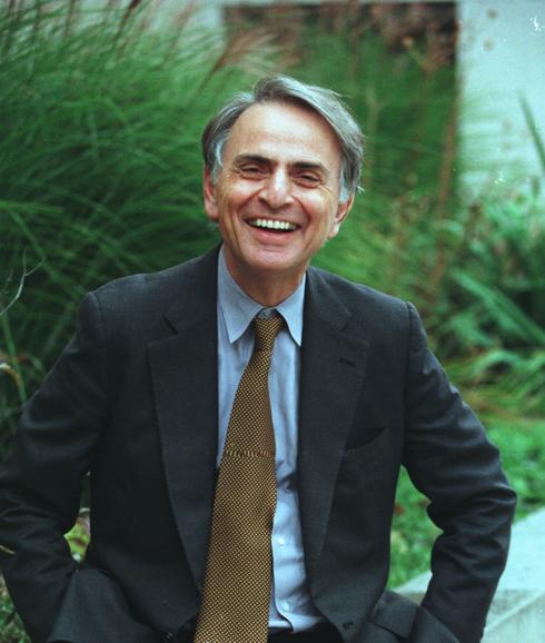 Carl Sagan, en 1994.