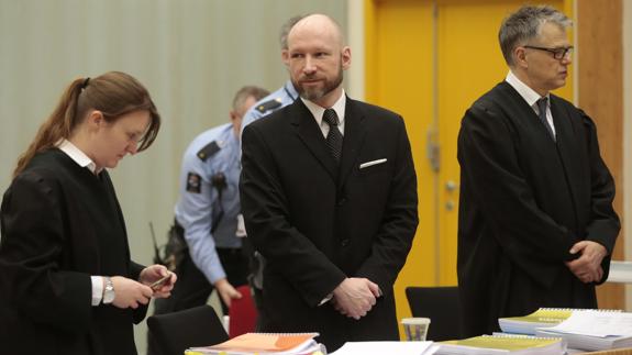 El ultraderechista Anders Breivik.