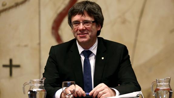 El presidente de la Generalitat, Carles Puigdemont.