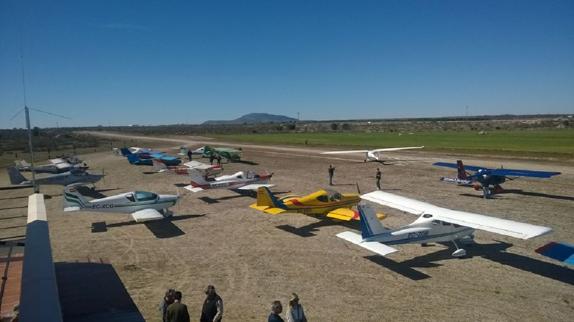 Aeródromo de Villaverde, en Toledo.