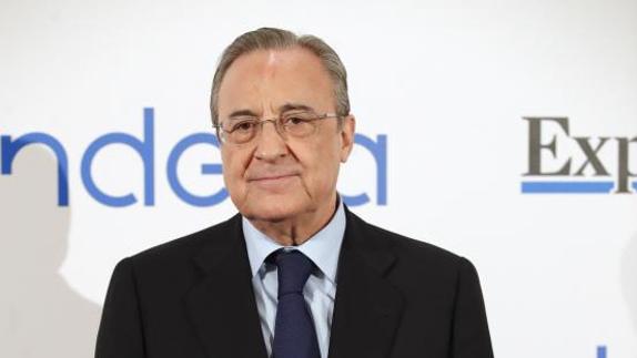 Florentino Pérez, presidente del Real Madrid. 