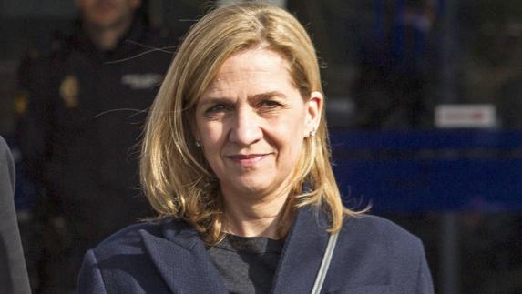 La infanta Cristina.