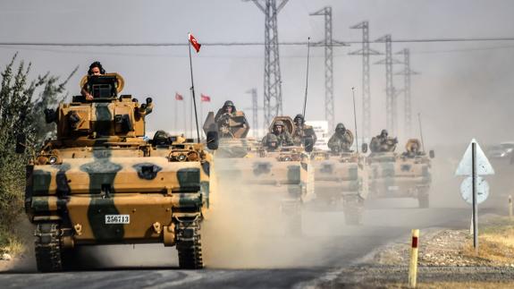 Tanques del Ejército turco.