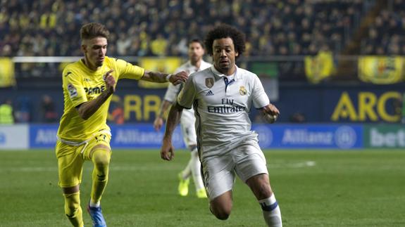 Marcelo, durante el partido. 