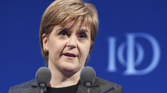 La primera ministra de Escocia, Nicola Sturgeon.