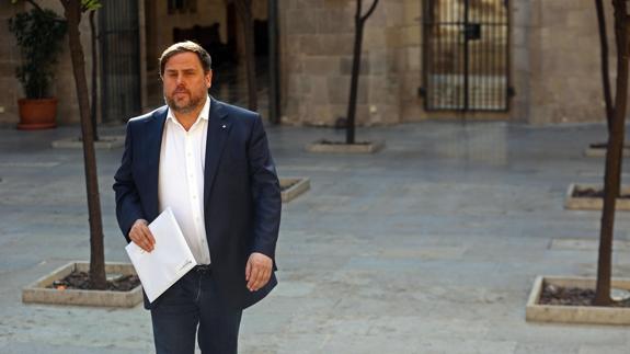 El vicepresidente del Govern y conseller de Economía, Oriol Junqueras.