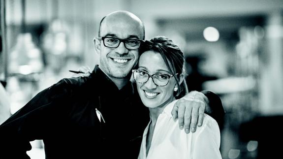 Marc y Elena Gascons, los hermanos de Els Tinars.