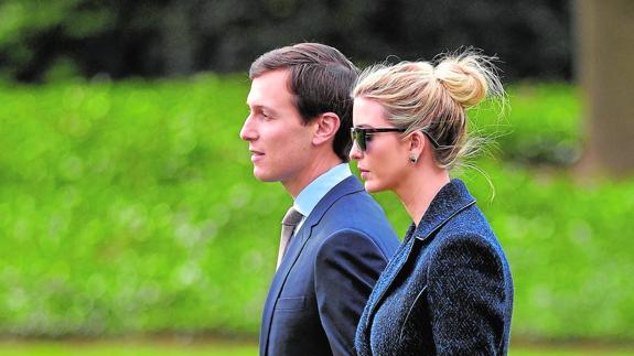 Jared Kushner e Ivanka Trump.