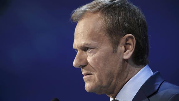 El presidente del Consejo Europeo, Donald Tusk. 