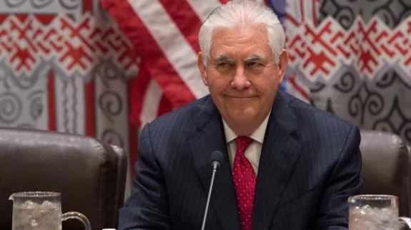 Rex Tillerson, secretario de Estado estadounidense.