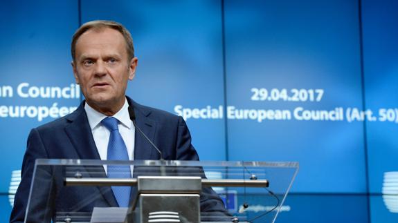 El presidente del Consejo Europeo, Donald Tusk.