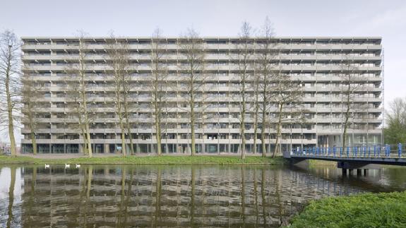 El edificio de viviendas Deflat Kleiburg, en Ámsterdam.