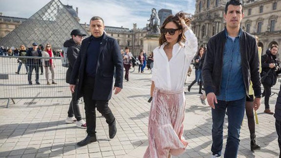 Victoria Beckham, en París.