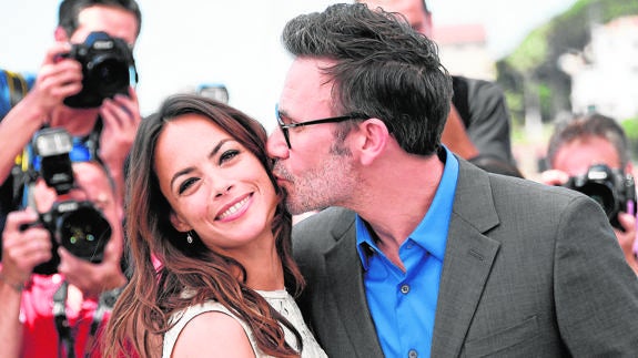 Michel Hazanavicius y Berenice Bejo.