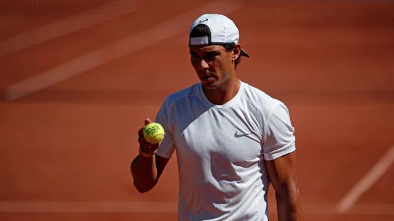 Rafa Nadal, en la tierra de Roland Garros. 