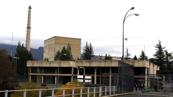 Central nuclear de Garoña (Burgos).