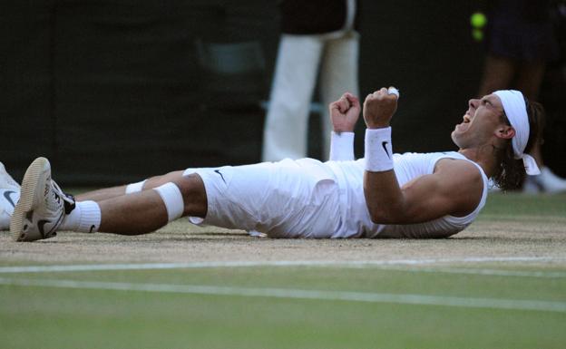 Nadal, en la final de 2008