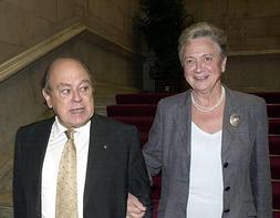 «Me molesta que el presidente de la Generalitat tenga nombre castellano», dice la mujer de Pujol