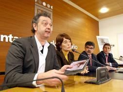 La obra de teatro 'Inocentes', que se estrena el sábado en el Bretón, trata de concienciar sobre la violencia de género