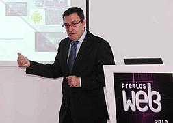 Juan Luis Moreno, en su conferencia de ayer. ::                             JONATHAN HERREROS
